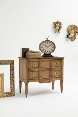 Kommode Schubladen Holz Kommoden Wohnzimmer Sideboard Schrank Schränke Massiv