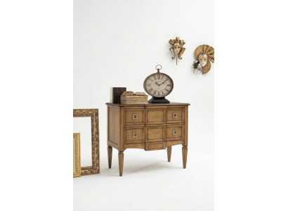 Kommode Schubladen Holz Kommoden Wohnzimmer Sideboard Schrank Schränke Massiv