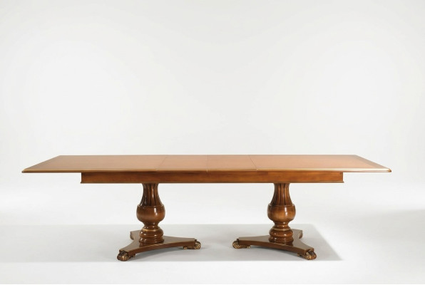 Esstisch Ausziehbar Klassischer Design Tisch Italienische Möbel Tische Holz Ess
