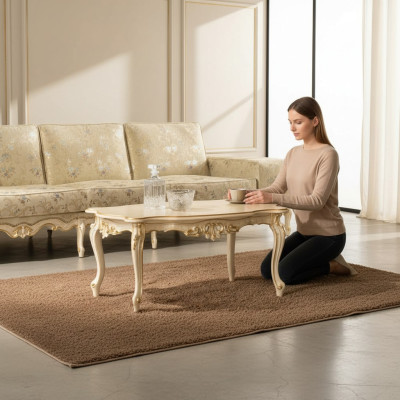 Couch Tisch Kaffee Tische Wohnzimmer Massiv Beistell Luxus Couchtisch Design