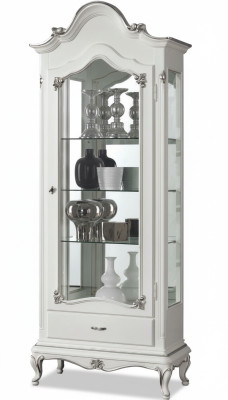Vitrinen Glas Schrank Italienische Möbel Vitrine Wohnzimmer Anrichte Schränke