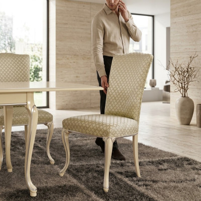 Klassische Stühle Stuhl Designer Holzstuhl Esszimmerstuhl Luxus Lehnstuhl Möbel