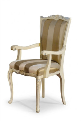Stuhl Klassischer Design 1 Sitzer Lehnstuhl Holz Stühle Italienische Möbel Neu