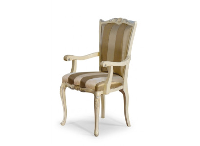 Stuhl Klassischer Design 1 Sitzer Lehnstuhl Holz Stühle Italienische Möbel Neu