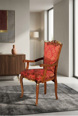 Lehnstühle Klassische Stühle Esszimmer Italienische Möbel Holz Luxus Stuhl Neu