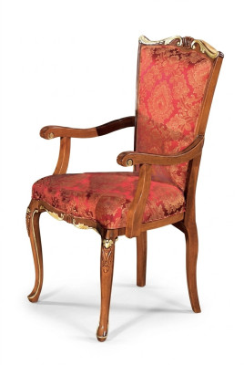 Lehnstühle Klassische Stühle Esszimmer Italienische Möbel Holz Luxus Stuhl Neu
