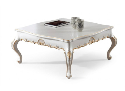 Couchtisch Beistelltisch Wohnzimmer Holz Tische Beistell Italien Stil Tisch Weiß