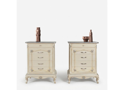 Kommode Holz Sideboard Schrank Schränke Italien Kommoden Wohnzimmer Hochschrank