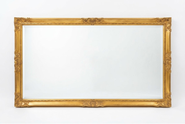 Spiegel Italienische Klassischer Design Möbel Wandspiegel Holz Möbel xll big