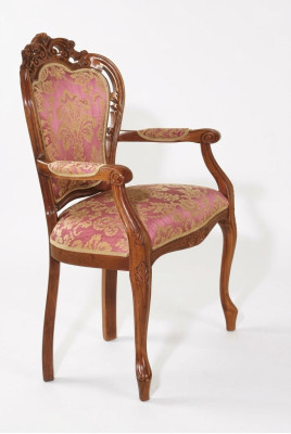Klassische Stühle Stuhl Designer Holzstuhl Esszimmerstuhl Luxus Holz Lehnstuhl