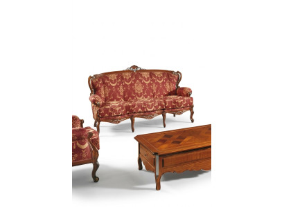 Klassischer 3 Sitzer Couch Sofa Couch Polster Sofas Couchen Barock Sofa