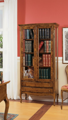 Wohnzimmer Vitrine Schrank Bücher Regal Anrichte Klassische Möbel Regale Holz