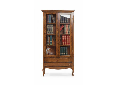 Wohnzimmer Vitrine Schrank Bücher Regal Anrichte Klassische Möbel Regale Holz