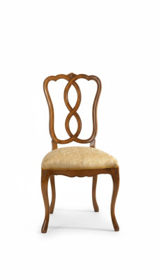 Holzstuhl Italienische Möbel Esszimmerstuhl luxuriöses Design natürlicher Holzstuhl