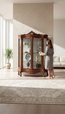 Glasschränke Glasschrank Möbel Sideboard Schränke Vitrinen Italienische Möbel