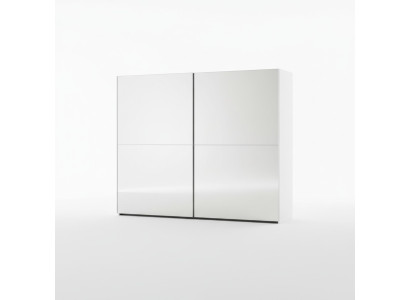 Spiegelschrank Kleiderschrank Schwebetüren Schränke Holz Design Modern Schrank