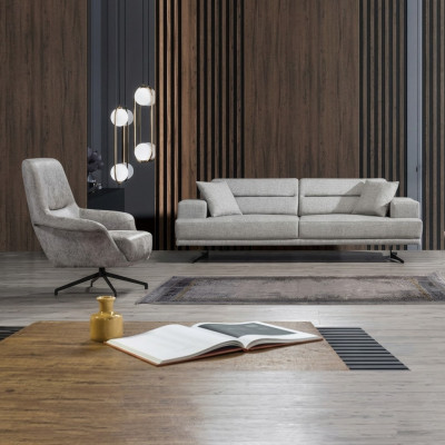 Sofagarnitur 3+1 Sitzer Garnitur Sofa Sessel Sofas Polster Couch Modern Design