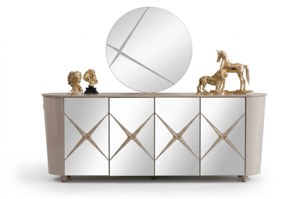 Kommode Italienischer Stil Kommoden Gold Sideboards Massiv Holz Möbel Kommoden