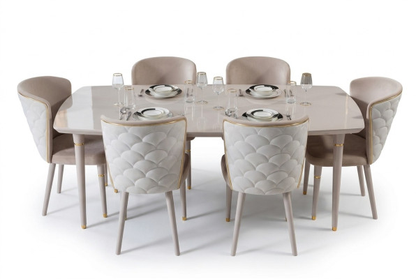 Esstisch Tisch Tische Modern Holz Ess Esszimmer Design Italienischer Stil Neu