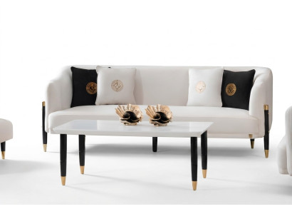 Design Sofa 3 Sitzer Design 210cm Luxus Sofas Couch 3er Neu Textilsofa Möbel