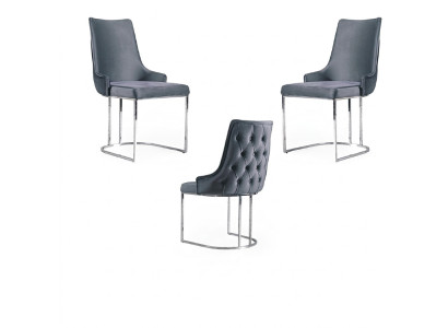 Stühle Esszimmer Garnitur 2x Stuhl Weicher Stuhl italienischer Stil
