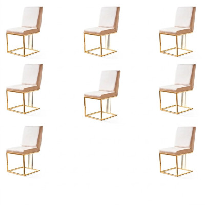Design 8x Stühle Gruppe Set Polster Gastro Neu Esszimmer Stuhl Garnitur Sessel