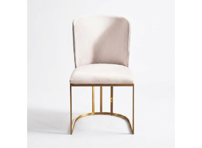 Stuhl 4x Stühle Gruppe Set Wohn Esszimmer Garnitur Stil Textil Moderne