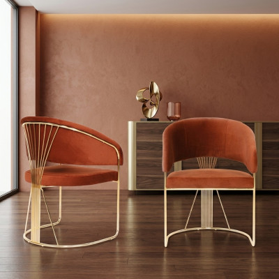 Esszimmer Edelstahl 1x Stuhl Lederstuhl Design Polster Stuhl Sitz Lehn