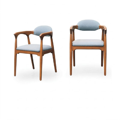 Designer Stuhl Set Esszimmer Lehn Polster Sitz Stühle Garnitur Komplett