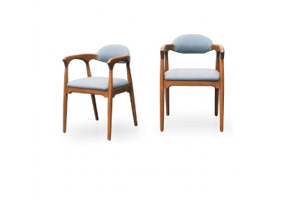 Designer Stuhl Set Esszimmer Lehn Polster Sitz Stühle Garnitur Komplett