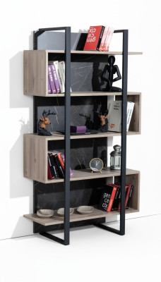 Bücherregal Modern Holz Kinderzimmer Braun Schrank Möbel Design Schlafzimmer Neu
