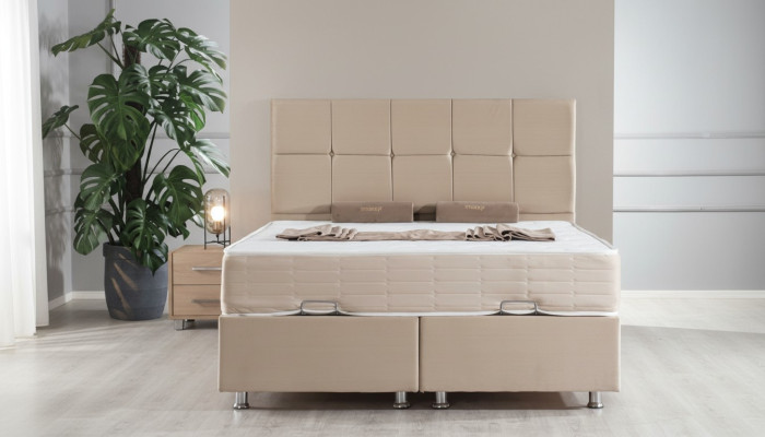 Luxus Boxspring Bett Doppelte Betten Schlafzimmer Möbel 120x200cm