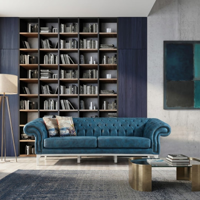 3 Sitzer Polster Sofas Wohnzimmer Couchen Modern Stil Designer Möbel Sofa