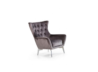 Luxus Sessel Einsitzer 1 Sitzer Polster Designer Textil Stoff Modern