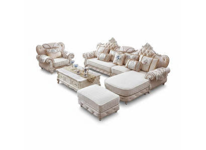 Klassische Eckcouch Ecksofa Eckgarnitur Wohnlandschaft Sofa Couch L Form