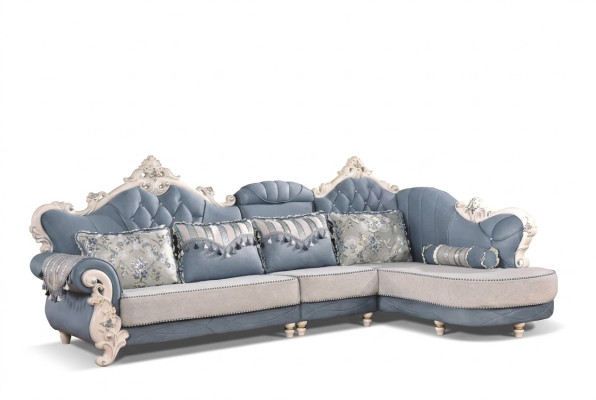 Eckcouchen Stoff Wohnlandschaft Ecksofa L Form Sofa Eckgarnitur