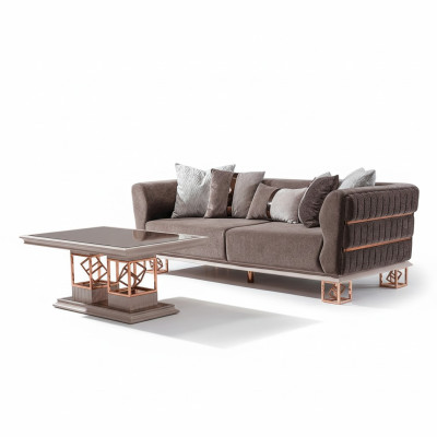 Wohnzimmer Dreisitz Sofa 3 Sitzer Sofas Sitz Modern Design Couch Möbel Stil