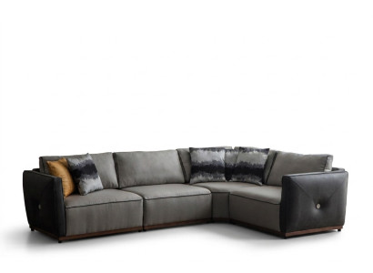 Wohnzimmer Ecksofa Sofas L-Form Sofa Ecke Stoffsofa Luxus Stoff Eckgarnitur Neu