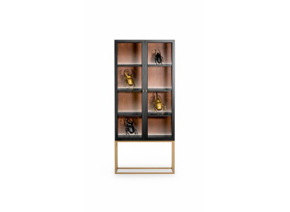 Vitrine Schränke Vitrinen Schrank Holz Glas Möbel Design Wohnzimmer Glasschrank