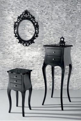 Beistelltisch Couchtisch Tische Wohnzimmer Luxus Schwarz Tisch Klassische  Möbel