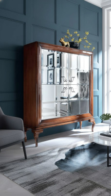 Kommode Schränke Kommoden Holz Luxus Sideboard Wohnzimmer Möbel Schrank Braun