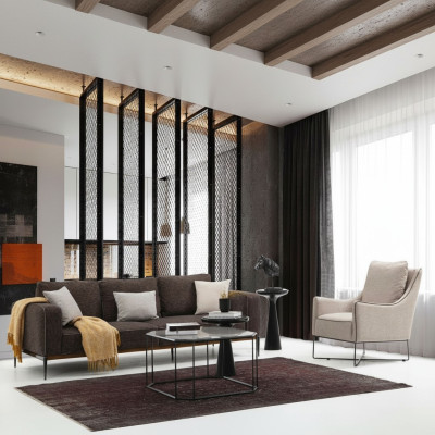 Sofagarnitur 2 Sitzer Sessel Zweisitzer Grau Stoff Sofas Modern Design