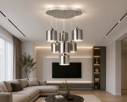 Lüster Kronleuchter Wohnzimmer Deckenleuchter Deckenlampe Prunkkronleuchter