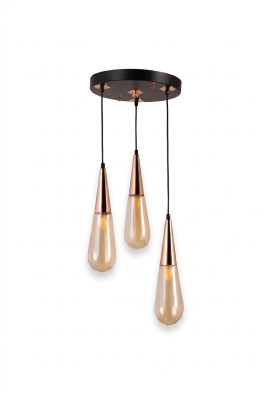 Lüster Luxus Kronleuchter Deckenleuchter Deckenlampe Modern Gold Glass
