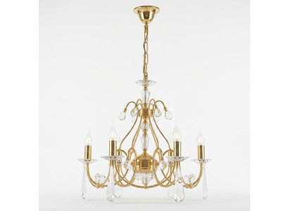 Klassische Deckenlampe Kronleuchter Deckenleuchter Gold Lichtkronleuchter Neu