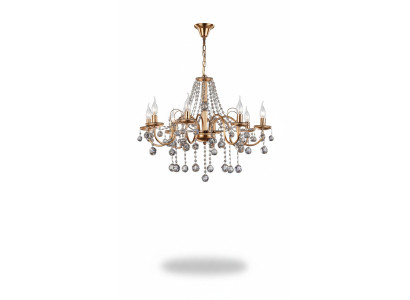 Königliche Luxus Lüster Deckenlame Kronlampe Deckenbeleuchtung Hängeluster