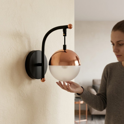Wandlampe Deckenkronlampe Wandleuchte Lüster Wand Lampen LED Gold