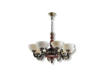 Deckenleuchter Luster Kronleuchter Deckenlampe Lampen Braun Klassischе