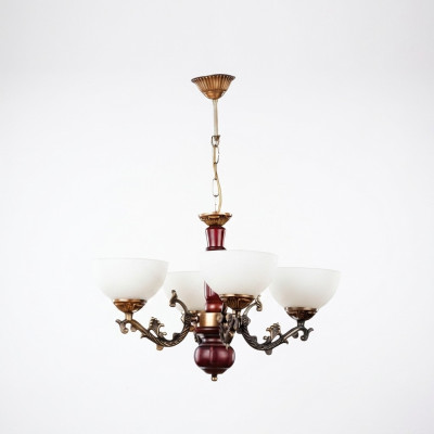 Lüster Deckenleuchter Kronleuchter Deckenlampe Lampen Braun Klassischе