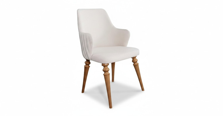 Stuhl Stühle Luxus Design Lehnstuhl Holz Polster Neu Modern Esszimmer Möbel Holz